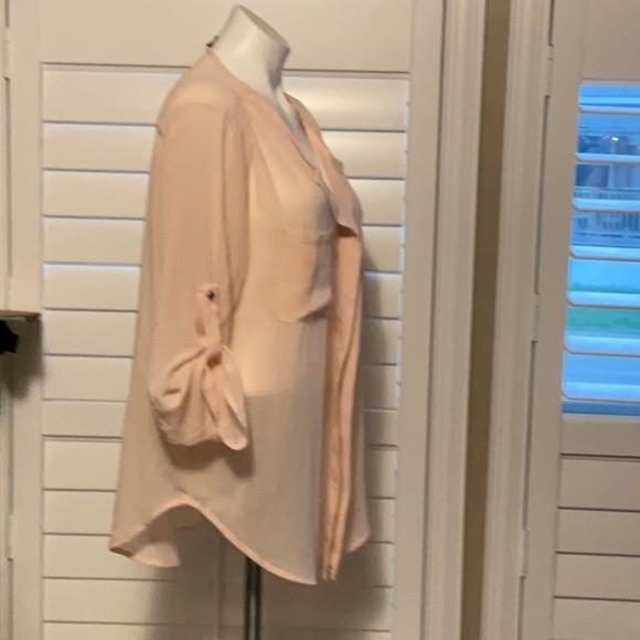 Papermoon Sheer Blouse - Soft Pink - Picture 2 of 7